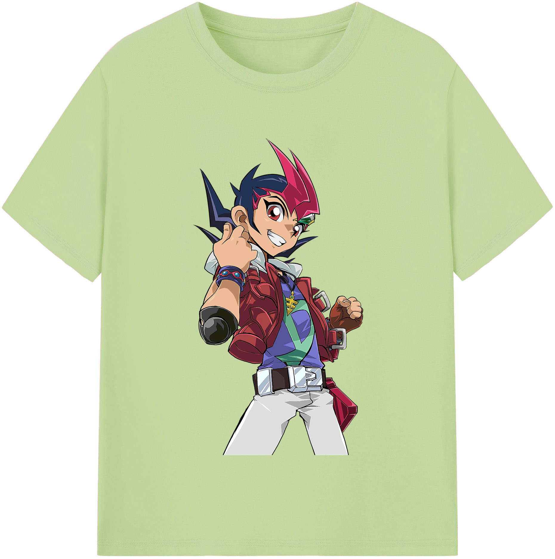 （画像用） 遊☆戯☆王 Yu-Gi-Oh! 綿100％半袖Tシャツ（フロントプリント）